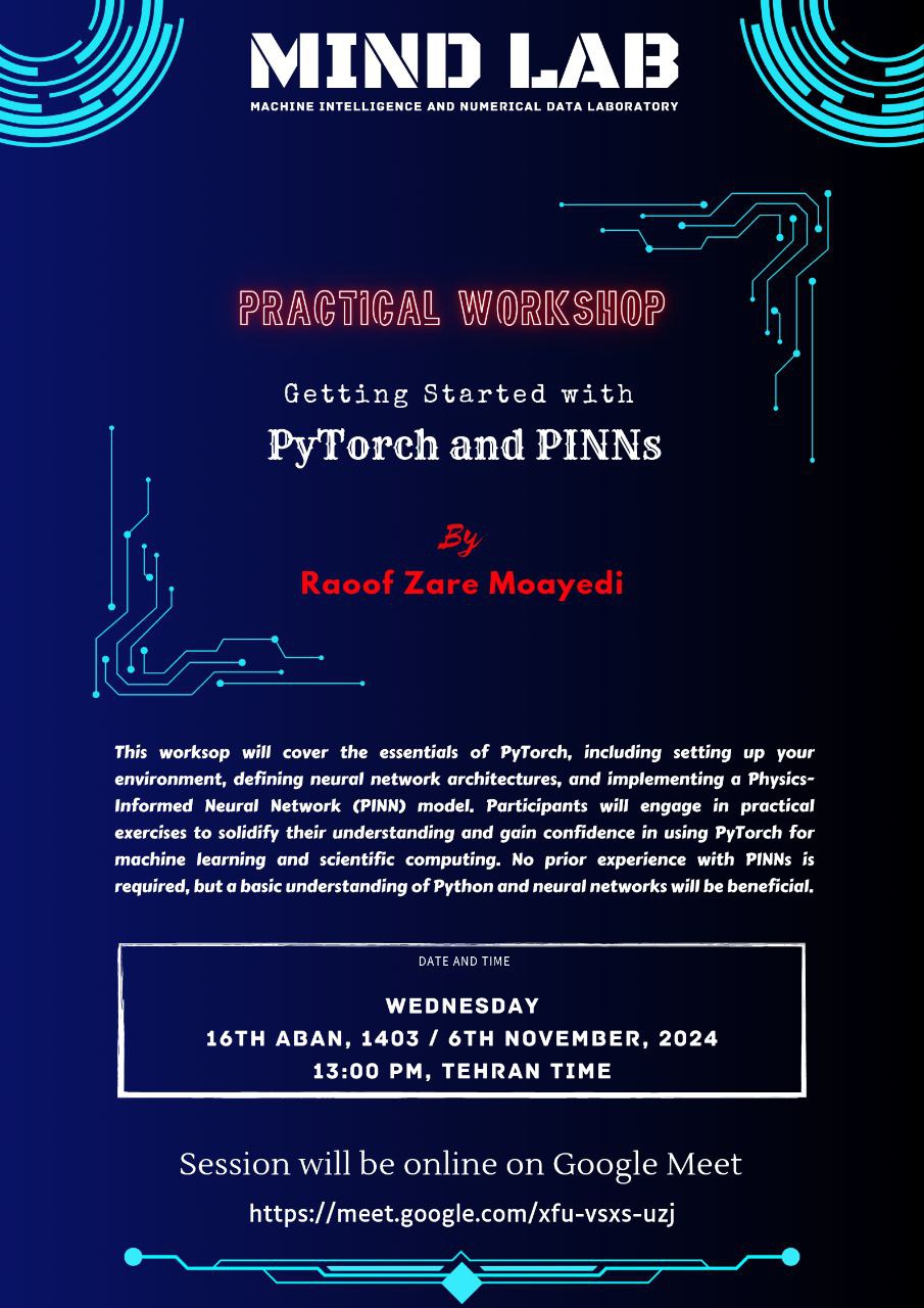 PRACTICAL WORKSHOP-Getting Started with PyTorch and PINNS-SESSION 1
